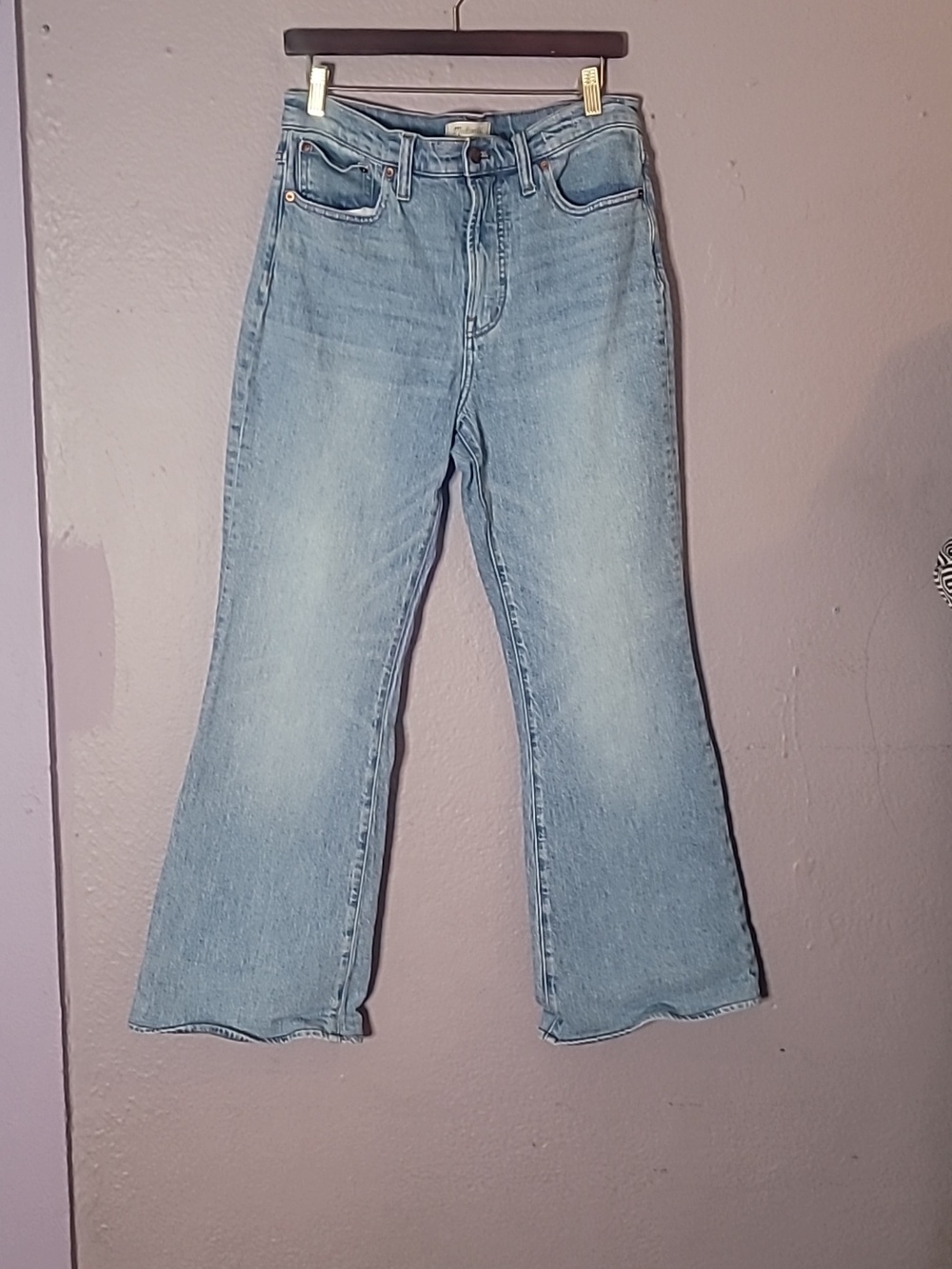 Madewell Light Blue Flare Jeans